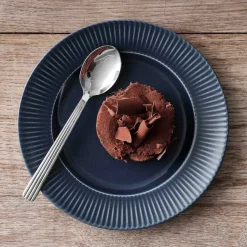 Groovy dessertlepel, Mirror polish