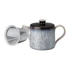 Halo brew theepot 0,44 l, Blauw-grijs-zwart
