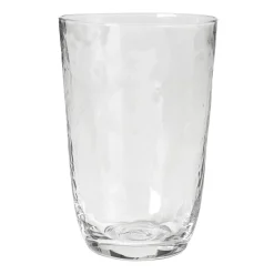 Hammered drinkglas 50 cl, Helder