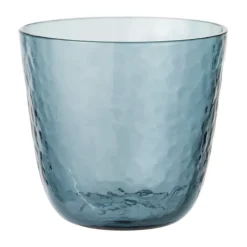Hammered tumbler 15 cl, Blauw