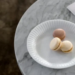 Hammershøi bord wit, Ø 22 cm.