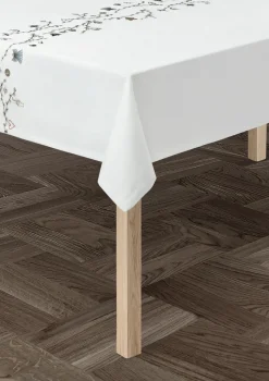Hammershøi Christmas tafelkleed 150x370 cm, Wit