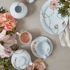 Hammershøi Poppy theekop met schotel 38 cl, Wit