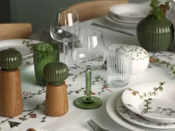 Hammershøi rodewijnglas 49 cl 2-pack, Doorzichtig-groen