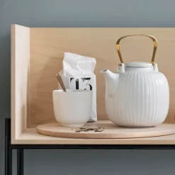 Hammershøi theepot, white (wit)