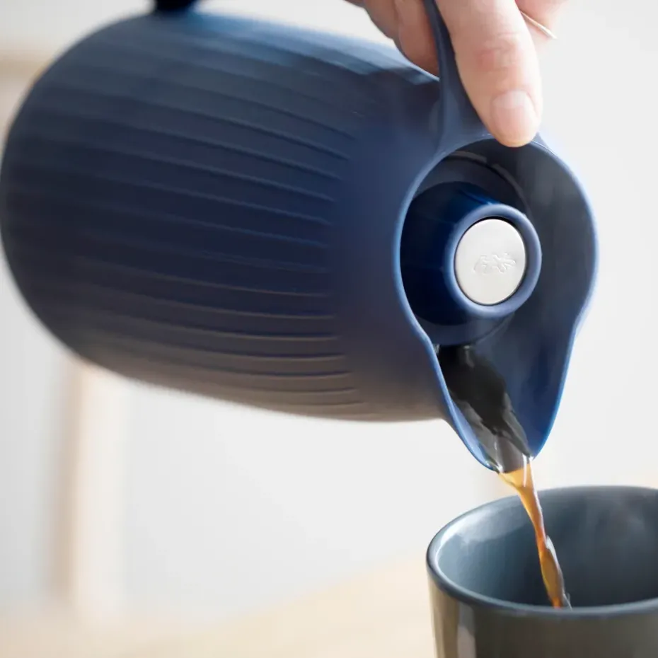 Hammershøi thermoskan, indigo (donkerblauw)