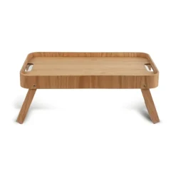 Hanna dienblad voor op bed 30x50 cm, Eik