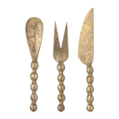 Haolin kaasmessen 3-delig, Messing