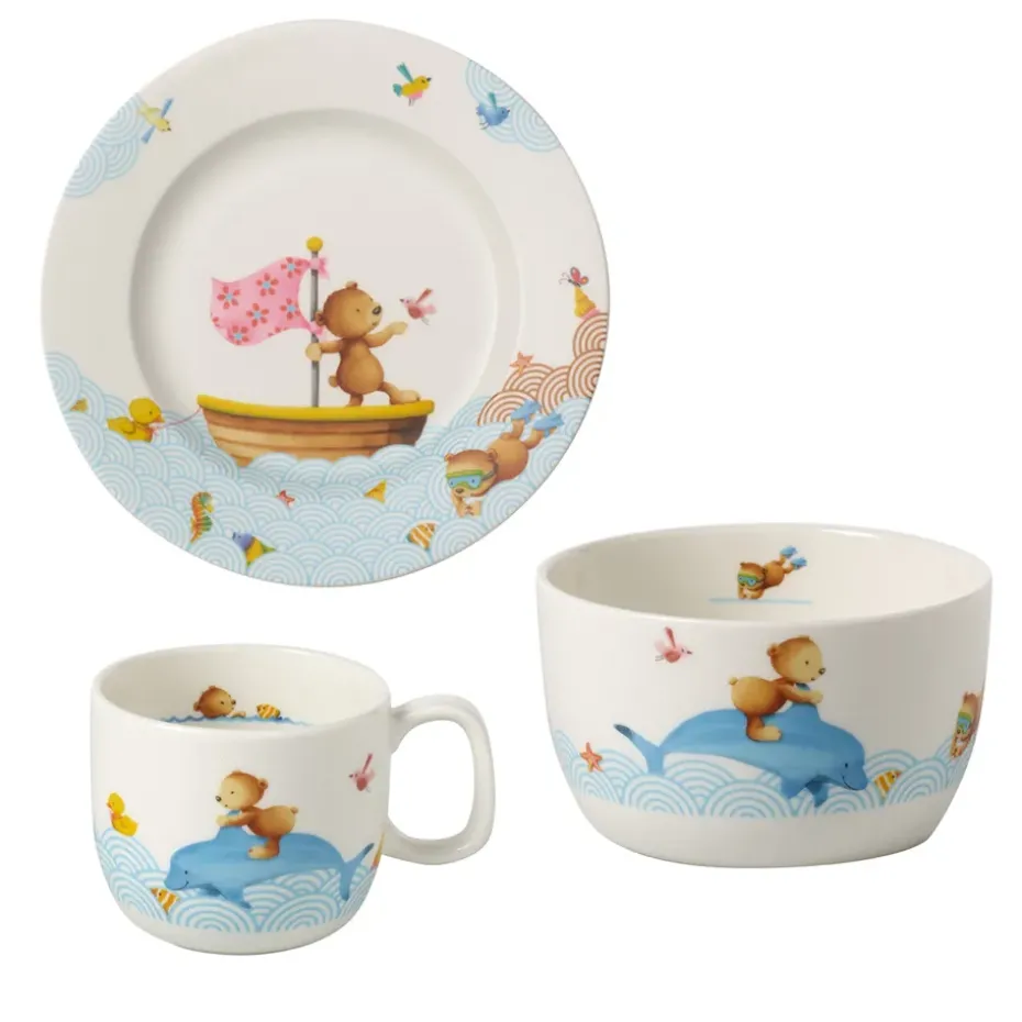 Happy as a Bear kinderservies, 3-delig