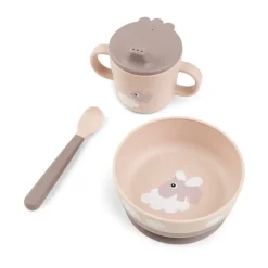 Happy Clouds foodie first meal serviesset 3-delig, Powder