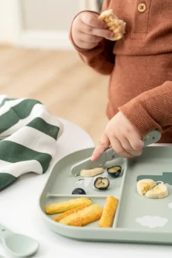 Happy Dots foodie bestekset 3-delig, Green