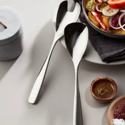 Hardanger salladeset 2-delig, roestvrij staal