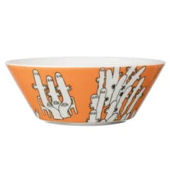 Hattifattener Moomin kom, oranje