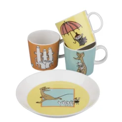 Hattifattener Moomin mok, oranje