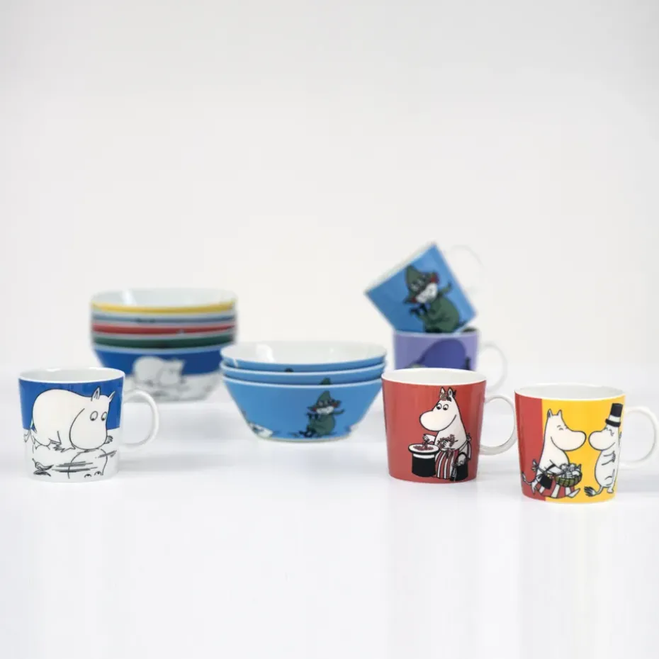 Hattifattener Moomin mok, oranje