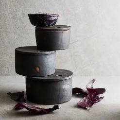 Hazel serveerschaal L, Bruin