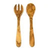Heirol saladebestek olijfhout 2-delig, 30 cm