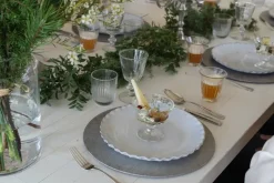 Heirol x Nosse Twist bord Ø23 cm, Steen