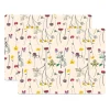 Herbarium placemat 30x40 cm 2-pack, Off-white