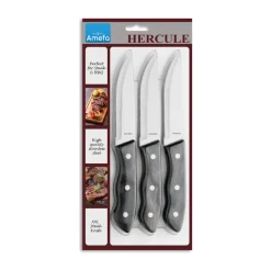 Hercule grillmes XXL 3-pack, Zwart