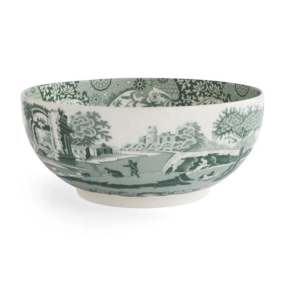 Heritage Green Italian schaal, Groen, Ø27,5 cm