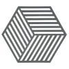 Hexagon pannenonderzetter, cool grey (koelgrijs)