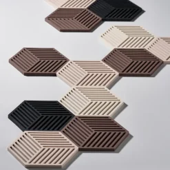 Hexagon pannenonderzetter, Desert