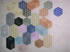 Hexagon pannenonderzetter, Pear