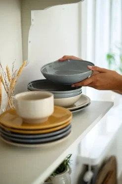 Höganäs Keramik Daga diep bord Ø19 cm, Zand