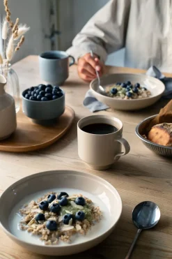 Höganäs Keramik Daga diep bord Ø19 cm, Zand