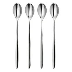 Hidcote Bright lattelepel 4-pack, Roestvrij staal
