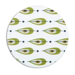 High Pears 1 pannenonderzetter 21 cm, Olijfgroen