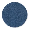 Hippo onderzetter (glazen) circle, marineblauw