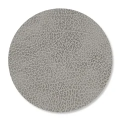 Hippo onderzetter (glazen) circle, antraciet