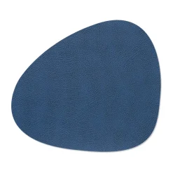 Hippo placemat curve, marineblauw