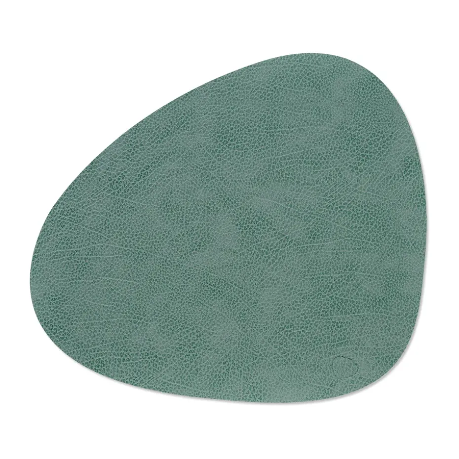 Hippo placemat curve, pastelgroen