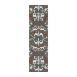 Hjortnäs tafelloper 35x120 cm, Grijs