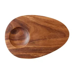 HKliving serveerschaal Avocado, Brown