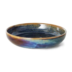 Home Chef diep bord medium Ø19,3 cm, Rustic blue
