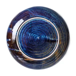 Home Chef diep bord medium Ø19,3 cm, Rustic blue
