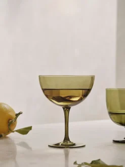 Host cocktailglas 24 cl 2-pack, Moss green