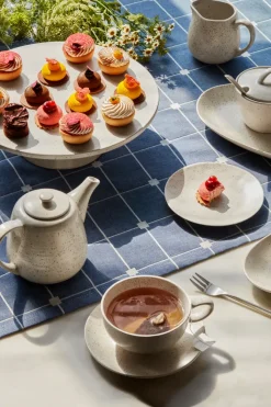 Hune taartvork 4-pack, Brushed satin