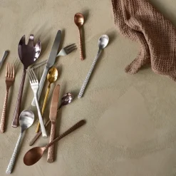 Hune vork, Copper hammered