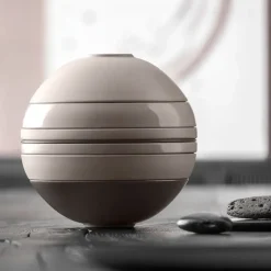 Iconic La Boule servies 7-delig, Pure beige