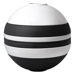 Iconic La Boule servies 7-delig, Zwart-wit