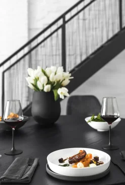 Iconic La Boule servies 7-delig, Zwart-wit