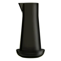 Informal karaf met schaaltje 1 L, Zwart