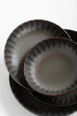 Inku high bord L Ø23 cm 2-pack, Green