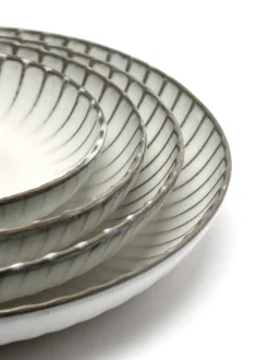 Inku serveerschaal M Ø32 cm, White