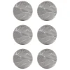 Japanese Landscape onderzetter (glazen) 6-pack, Stone